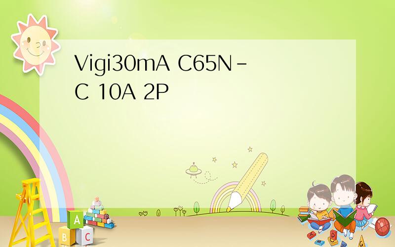 Vigi30mA C65N-C 10A 2P
