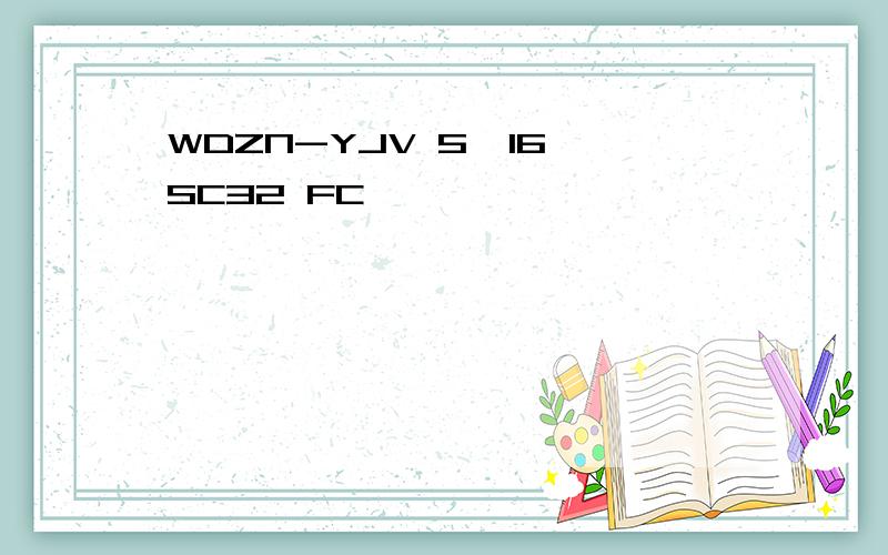 WDZN-YJV 5*16 SC32 FC