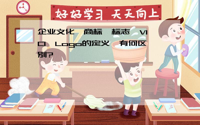 企业文化,商标,标志,VI,CI,Logo的定义,有何区别?